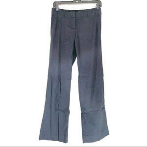 J Jill Linen Black Blend Wide Leg Pants Size 4